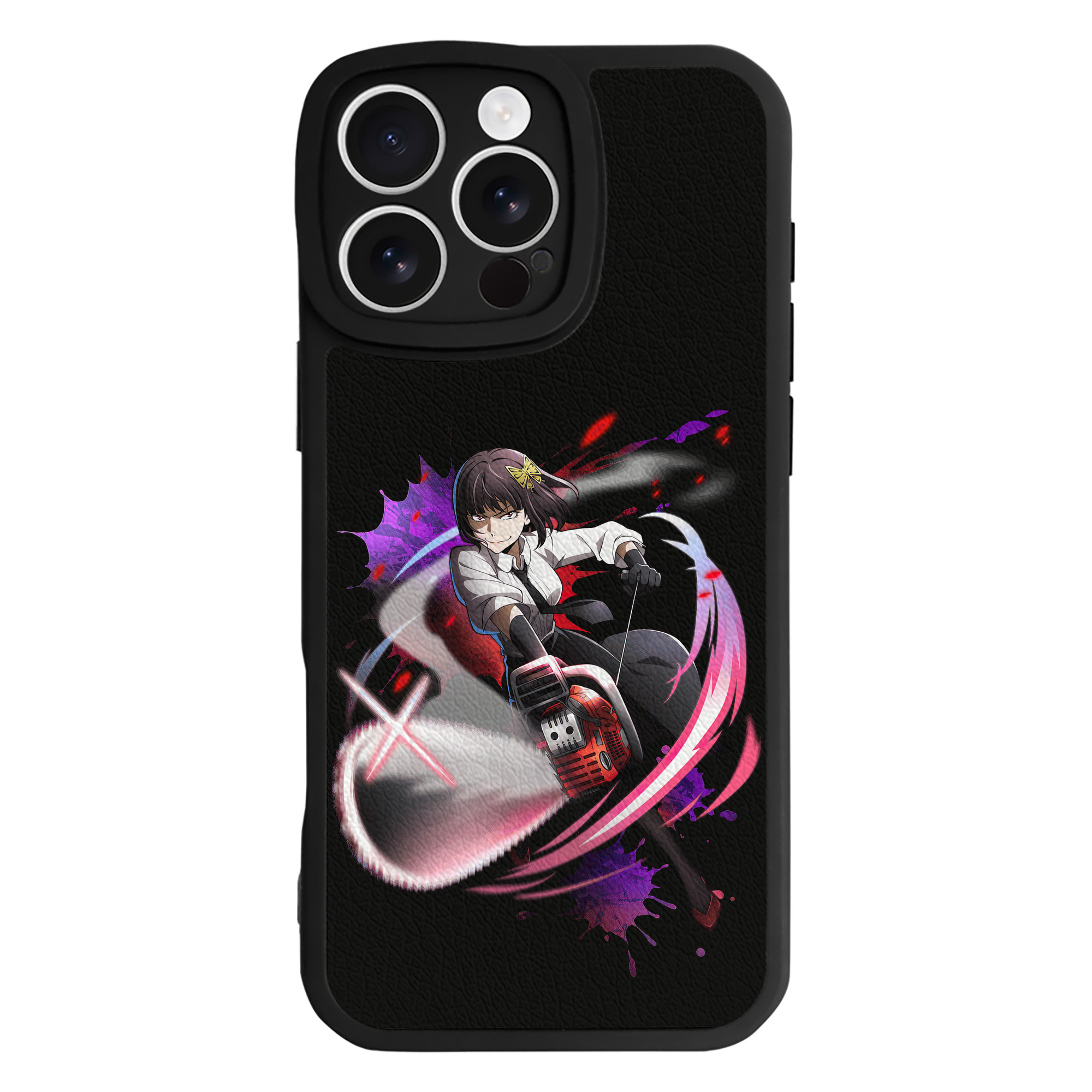 （画像用） 文豪ストレイドッグス Bungo Stray Dogs 【iPhone 16シリーズ対応】シリコンスマホケース（レザー調） 材質：シリコン